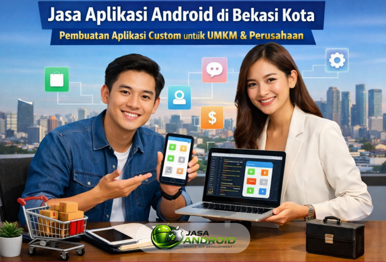 Jasa Aplikasi Android di Bekasi Kota: Pembuatan Aplikasi Custom untuk UMKM & Perusahaan